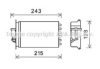 AVA QUALITY COOLING MS6649 Heat Exchanger, interior heating